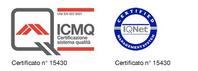 QUALITY CERFICATE UNI EN ISO 9001:2008 TO VALLI GRANULATI